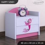 Nočna omarica Happy babies Morska deklica 21 SZN1